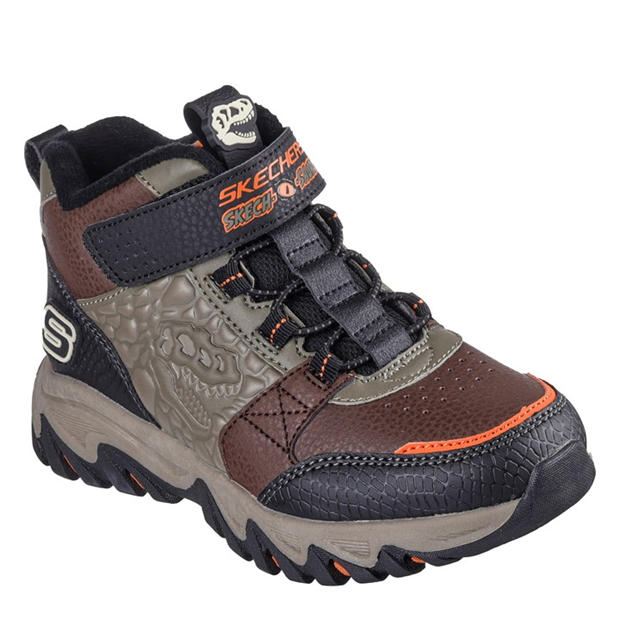 Brown/Black - Skechers - Unisex Kids' Ranger Non Waterproof Walking Shoes