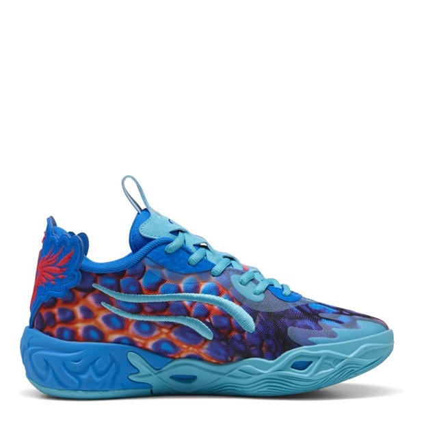 Ultr Blu-Lumnou - Puma - Puma Mb.04 Lo Alien Skins Jr Basketball Trainers Unisex Kids