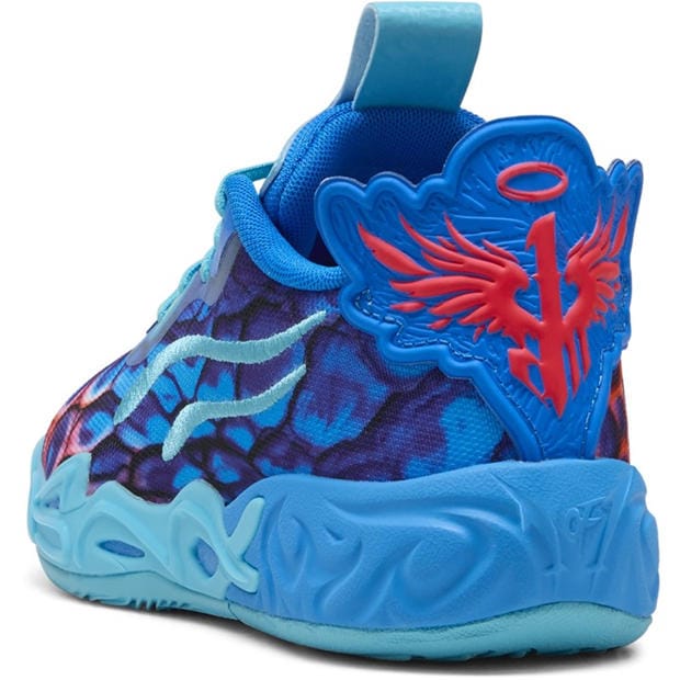 Ultr Blu-Lumnou - Puma - Puma Mb.04 Lo Alien Skins Jr Basketball Trainers Unisex Kids
