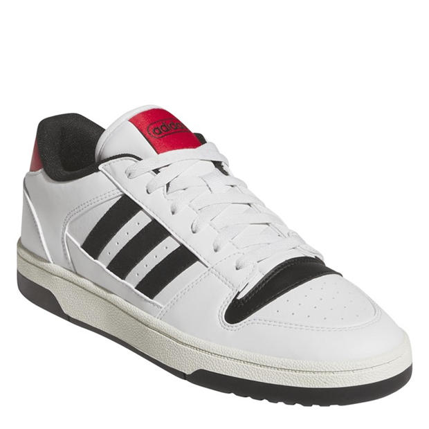Core White - adidas - Kids' Break Start Basketball Trainers