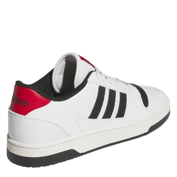 Core White - adidas - Kids' Break Start Basketball Trainers