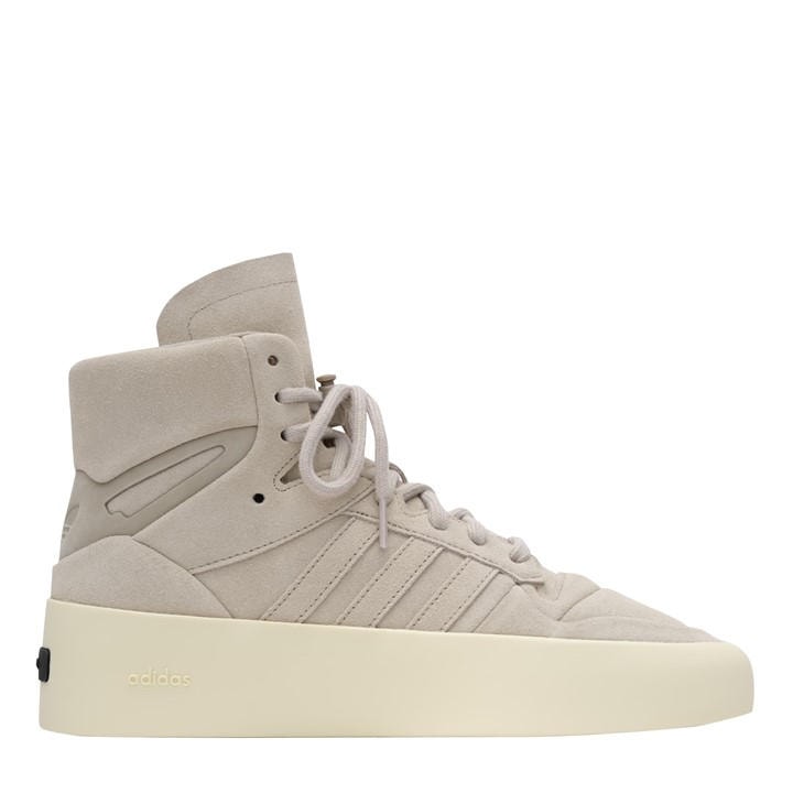 Adidas Boys Cream Kids' Athletics 86 Basketball Trainers in Size 4.5, Sports Direct