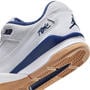 Grey/Blue - Air Jordan - Unisex Kids' Flight Court Basketball Trainers