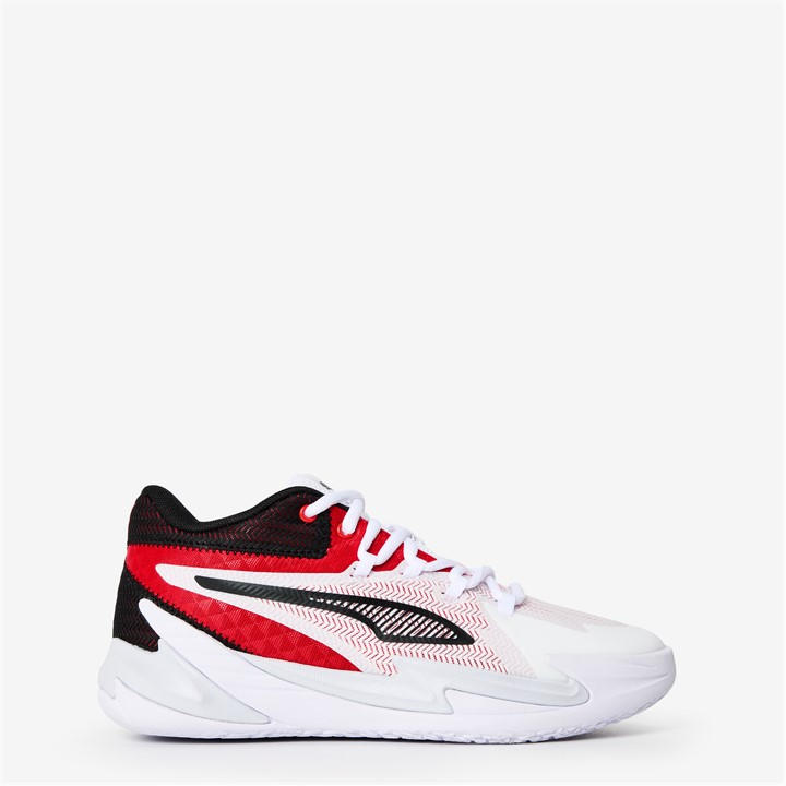 Puma  Kids Red ' Dagger Basketball Trainers in Size 5.5, Sports Direct