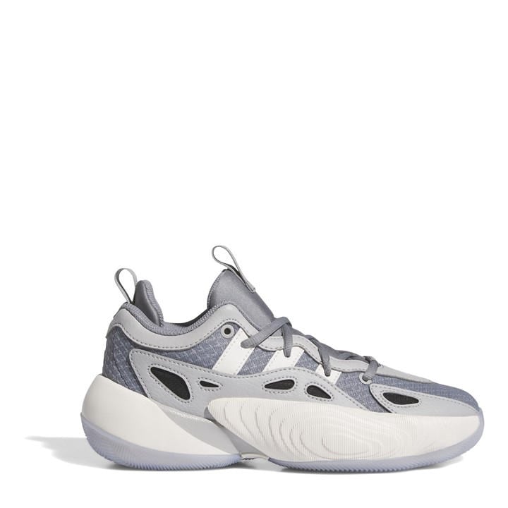 Adidas Boys Grey Kids' Trae Unlimited Basketball Trainers in Size 4.5, Sports Direct