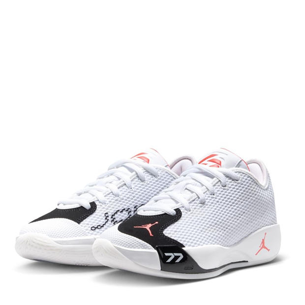 White/Red - Air Jordan - Kids' Basketball Trainers
