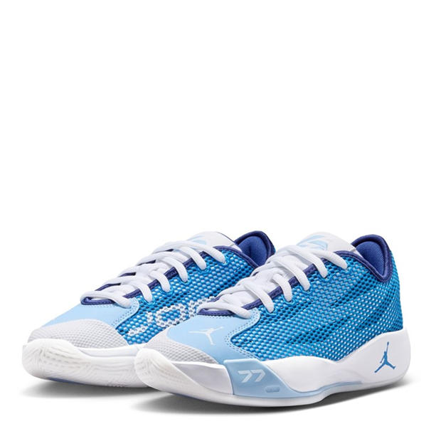 White/Blue - Air Jordan - Kids' Basketball Trainers
