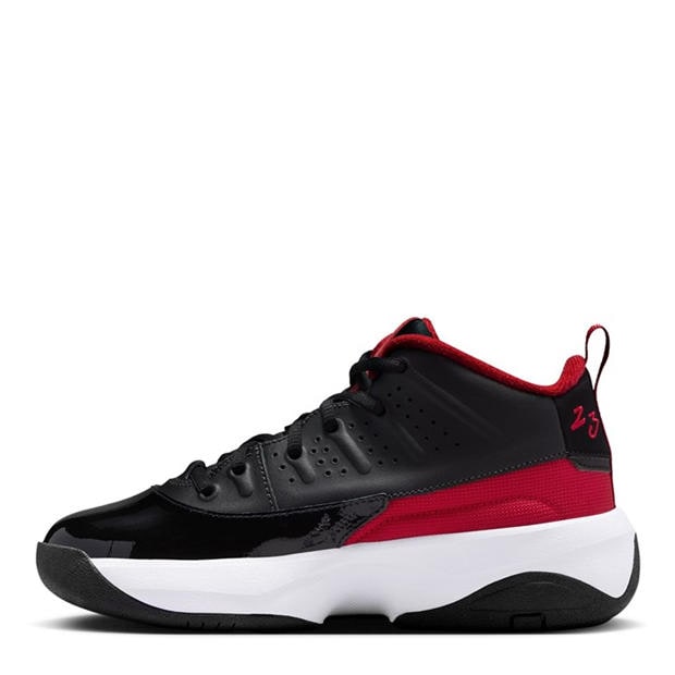 Black/Red - Air Jordan - Kids' Basketball Trainers