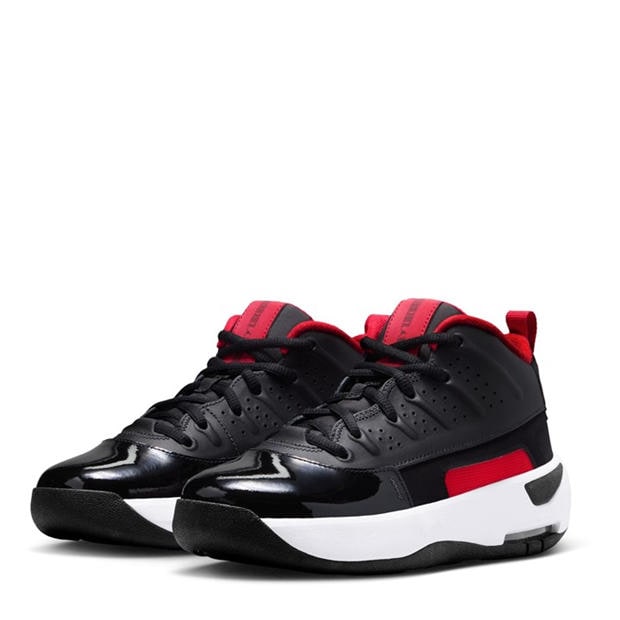 Black/Red - Air Jordan - Kids' Basketball Trainers