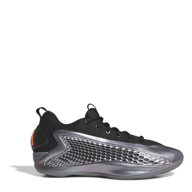 Iron/Blk/Org - adidas - Unisex Kids' A Edwards Basketball Trainers
