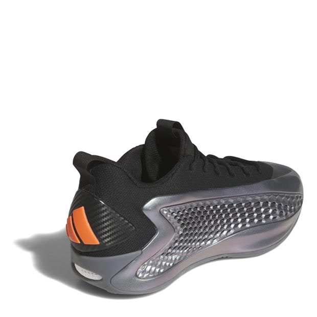 Iron/Blk/Org - adidas - Unisex Kids' A Edwards Basketball Trainers