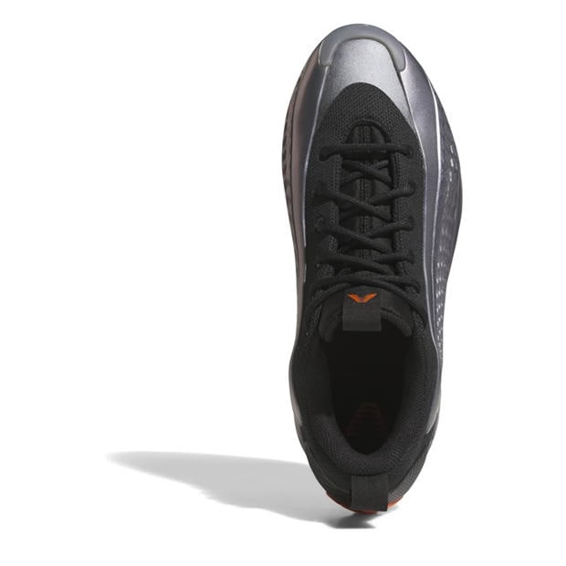 Iron/Blk/Org - adidas - Unisex Kids' A Edwards Basketball Trainers