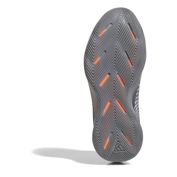 Iron/Blk/Org - adidas - Unisex Kids' A Edwards Basketball Trainers