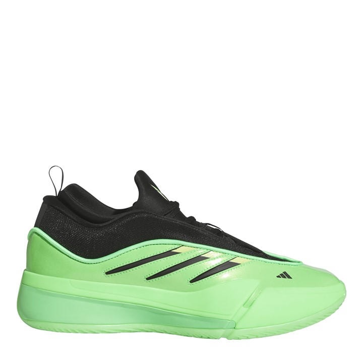 Adidas Boys Green Kids' Basketball Trainers in Size 5.5, Sports Direct