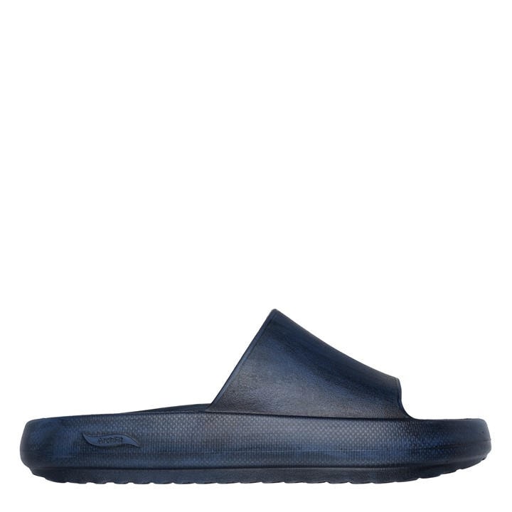 Skechers Men's Blue Slippers in Size 6, Sports Direct