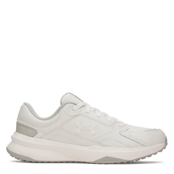 Under Armour Men's White Edge Leather Low-Top Trainers in Size 10, Sports Direct