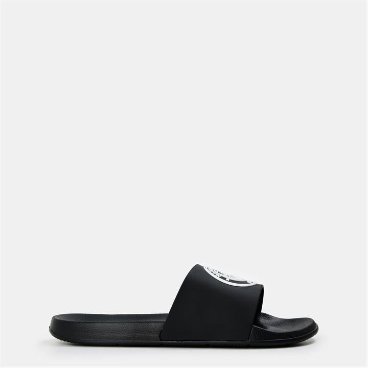 Team  Black  Pool Sliders in Size Size 10-11, Sports Direct