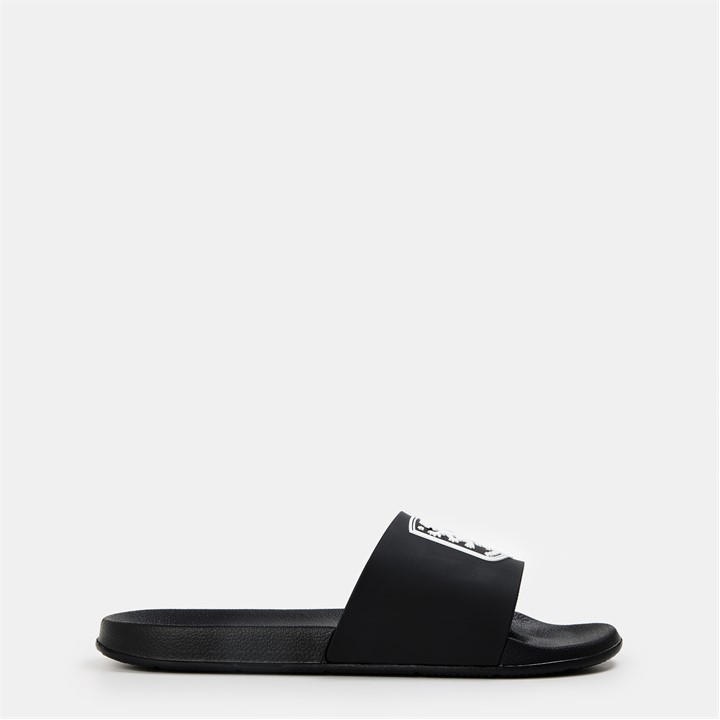 Team  Black  Pool Sliders in Size Size 6-7, Sports Direct