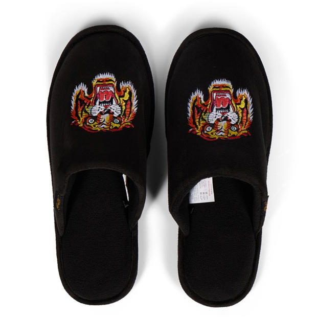 Black - Ed Hardy - Men's Mule Slippers
