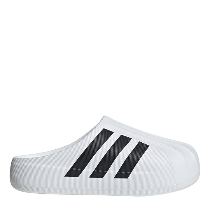 Adidas Originals Men's White Mule Slippers in Size 6, Sports Direct