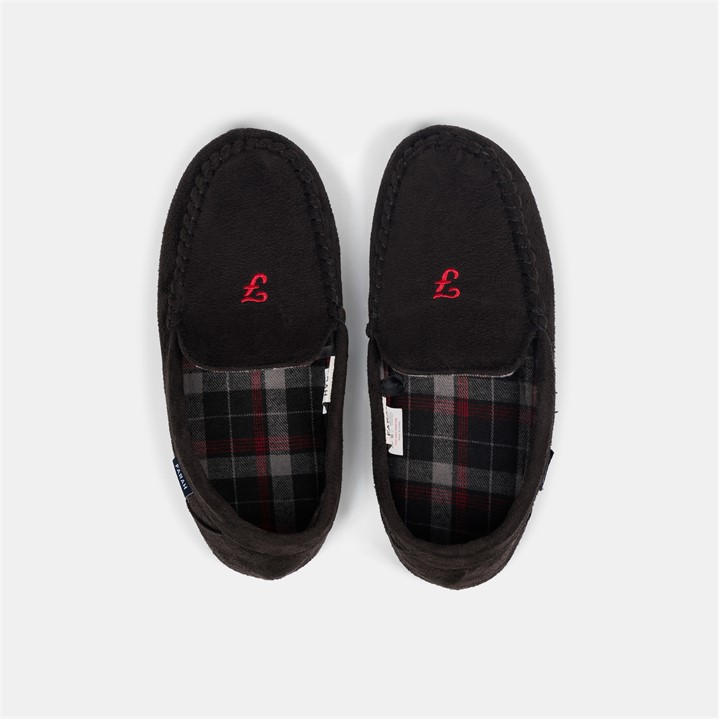 Farah Men's Black Nicken Slippers in Size 9, Sports Direct