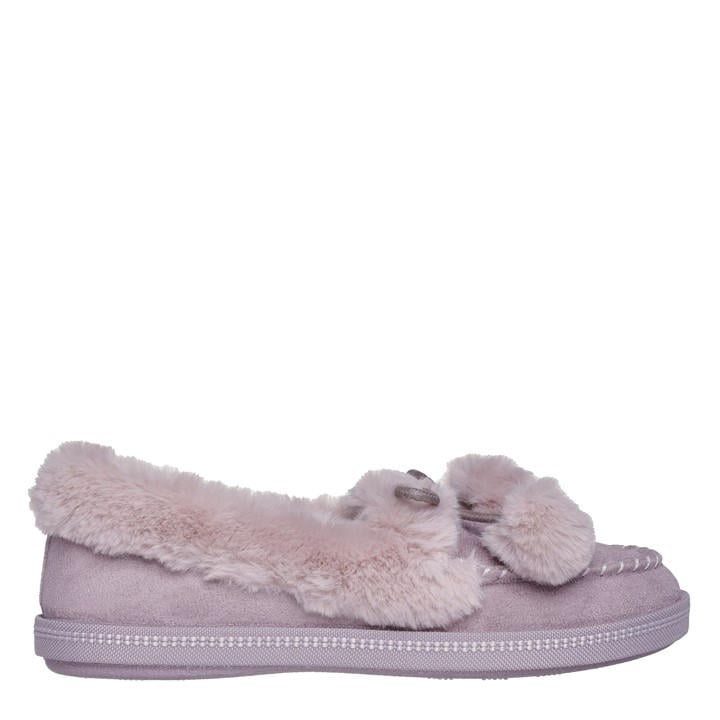Skechers Women's Purple Cozy Campf Slippers in Size 4.5, Sports Direct