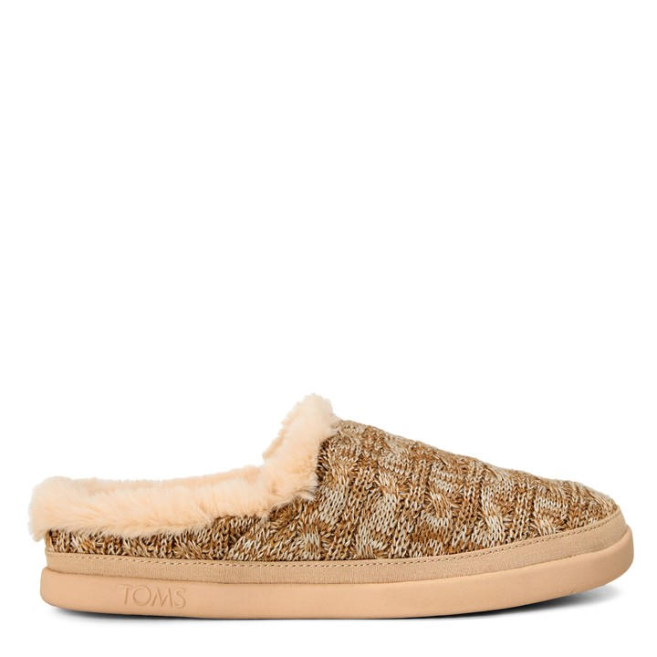 Toms Women's Gold Chunk Sage Slip in Size 4, Sports Direct
