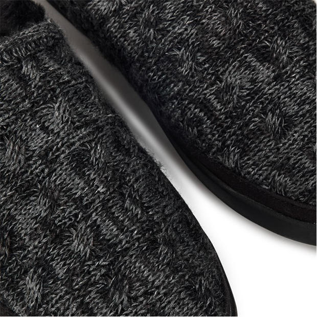 Black - Toms - Chunky Slip Ladies