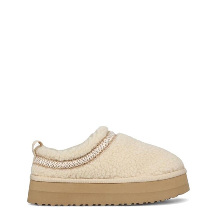 Jack Wills Women's Cream Platform Slip-On Snug in Size 8, Sports Direct