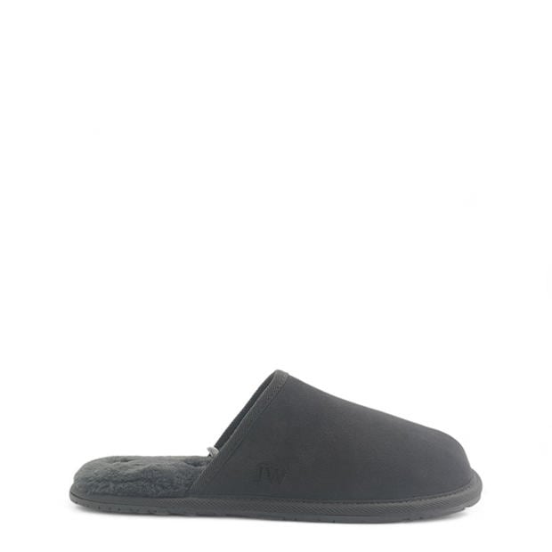 DK Grey - Jack Wills - Mule Slippers Mens