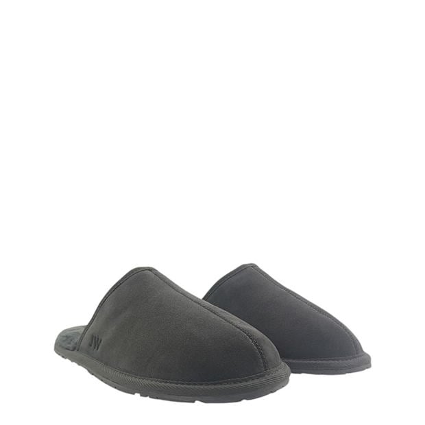 DK Grey - Jack Wills - Mule Slippers Mens