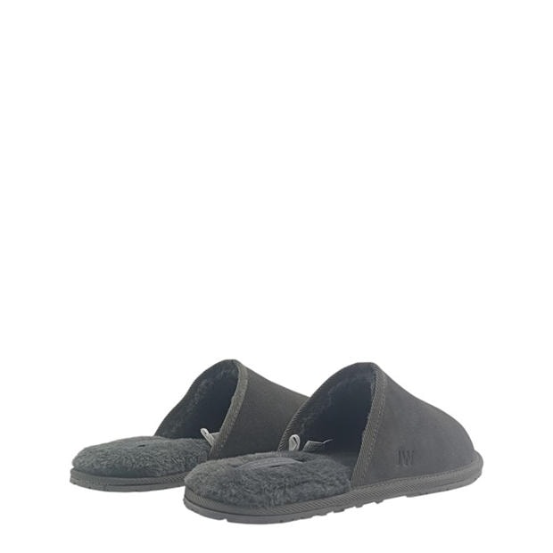 DK Grey - Jack Wills - Mule Slippers Mens