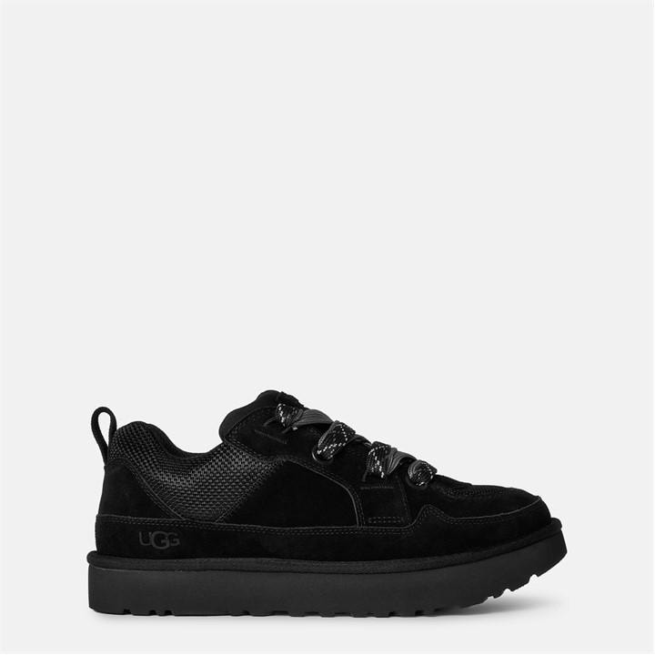 Ugg Men's Black Lowmel Chunky Trainers in Size 9, Sports Direct