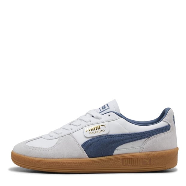 White/Blue - Puma - PUMA Palermo Mens Trainers