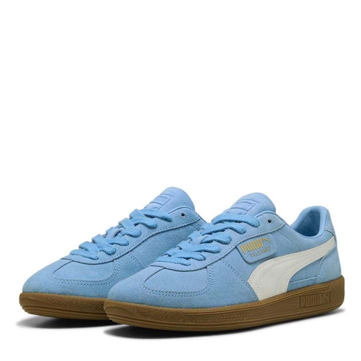 Puma Men's Blue Palermo Trainers in Size 8, Sports Direct