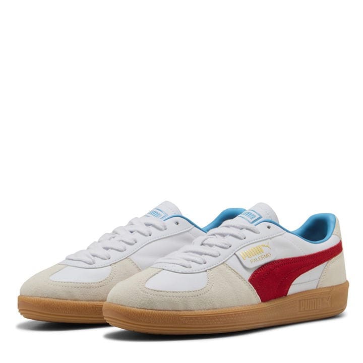 Puma Men's White Palermo Trainers in Size 11, Sports Direct