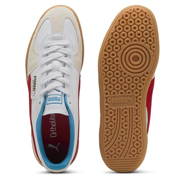 White/Red - Puma - PUMA Palermo Mens Trainers