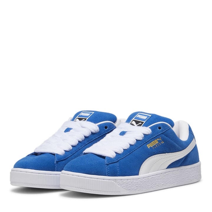Puma Men's Blue Suede Xl Trainers in Size 9, Sports Direct