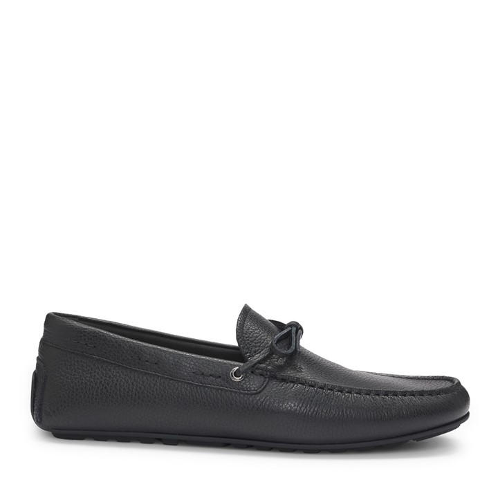Boss Men's Black Noel Mocc Tblc 10269710 01 Size 9