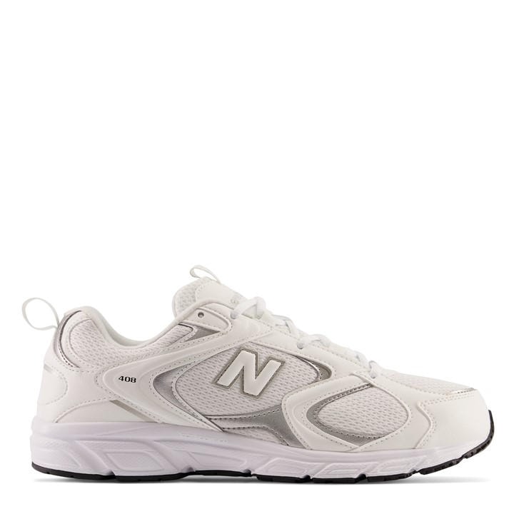 New Balance Women's White Nb 408V1 in Size 6.5, Sports Direct