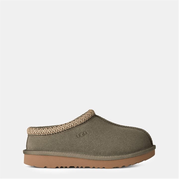 Ugg  Kids Green Kids' Tasman Mule Slippers in Size 1, Sports Direct