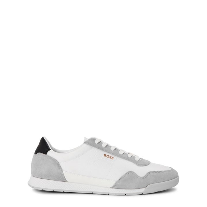 Boss Men's White Titanium Sl Trainers in Size 6, Sports Direct