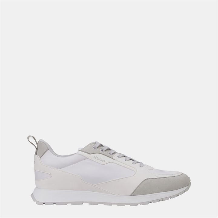 Hugo Men's White Icelin Runners in Size 7, Sports Direct