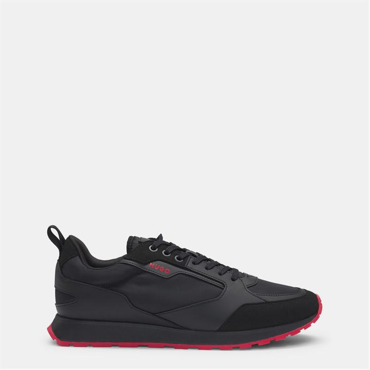 Hugo Men's Black Icelin Runners in Size 7, Sports Direct