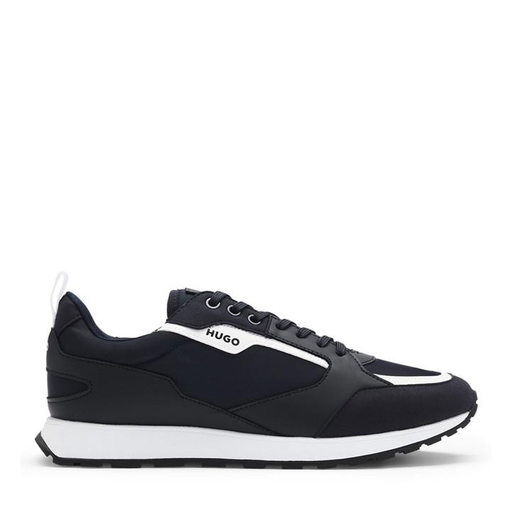 Hugo Men's Blue Icelin Runners in Size 11, Sports Direct