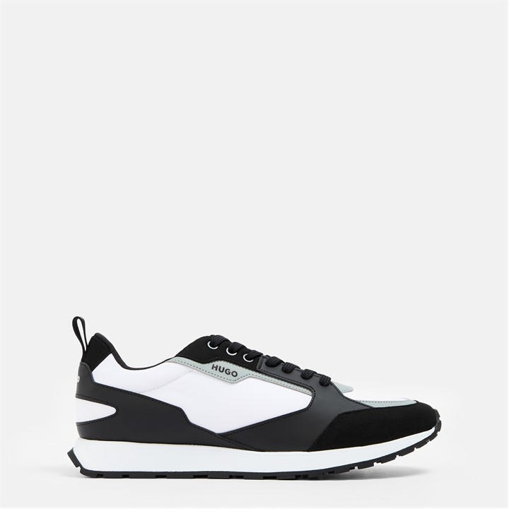 Hugo Men's Black Icelin Runners in Size 10, Sports Direct