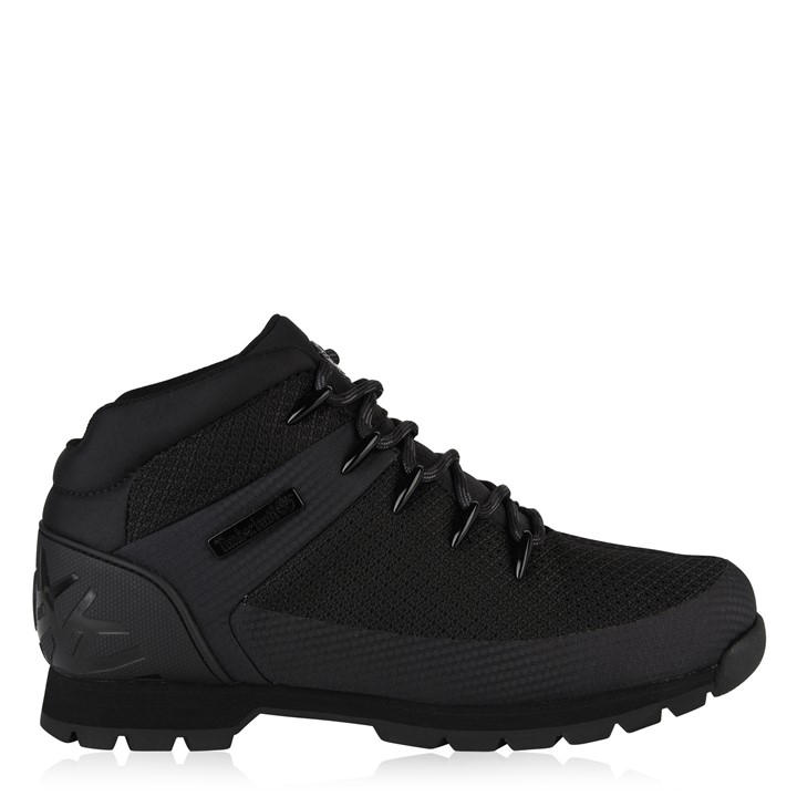 Timberland Men's Black Euro Sprint Hiker Boots in Size 9.5, Sports Direct