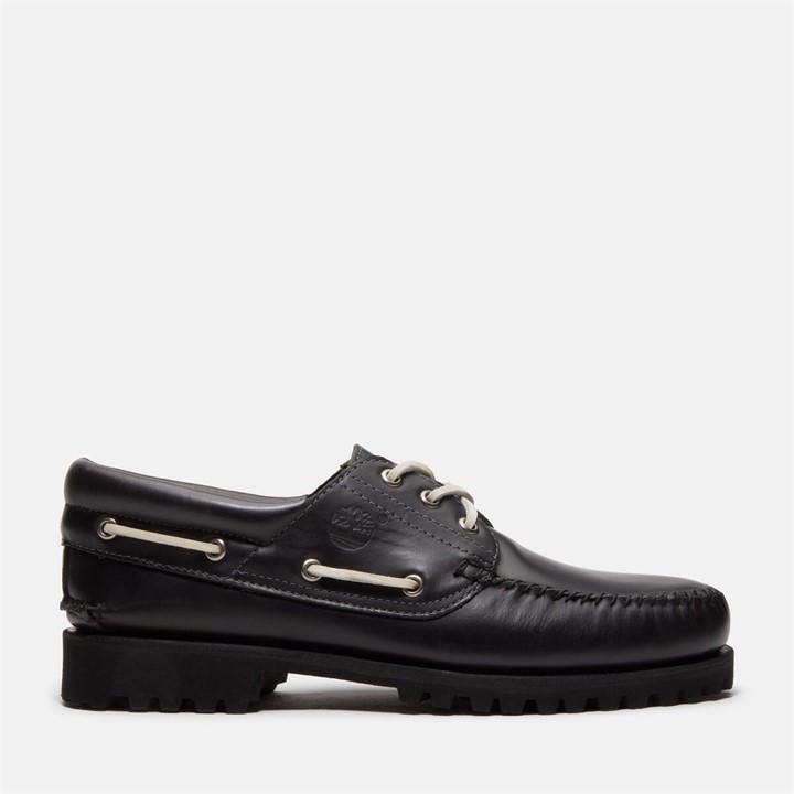 Timberland Men's Black Boat Shoes in Size 9, Sports Direct