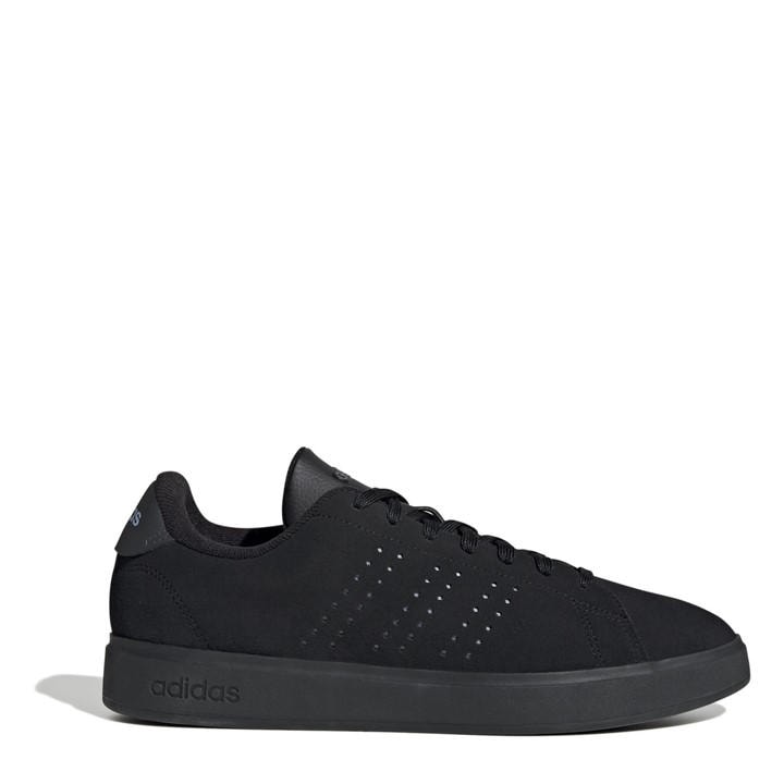 Adidas Men's Black Advantage Low-Top Trainers in Size 9, Sports Direct