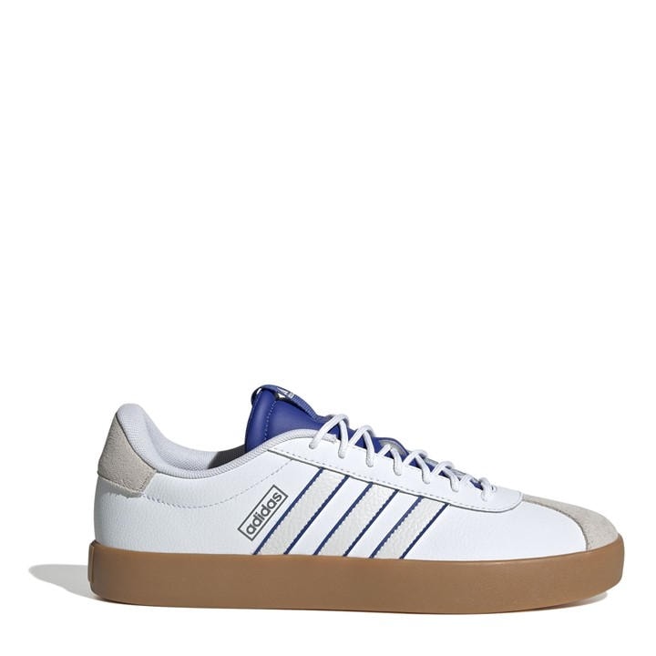 Adidas Men's White Vl Court 3.0 Trainers in Size 9, Sports Direct